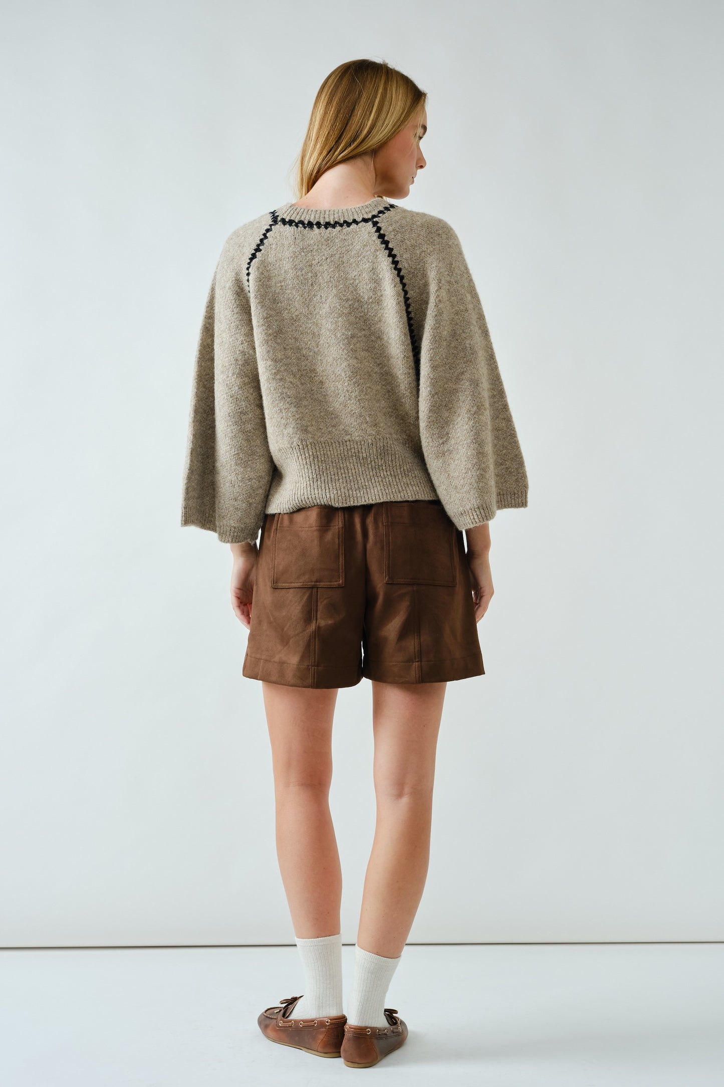 Oat Comfy Pullover Sweater