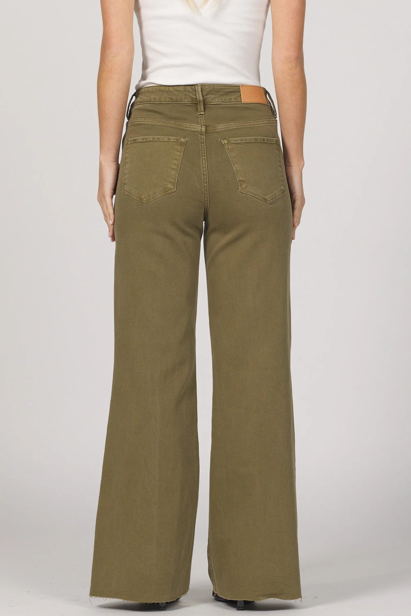 Dear John Fiona Olive Wide Leg Jean