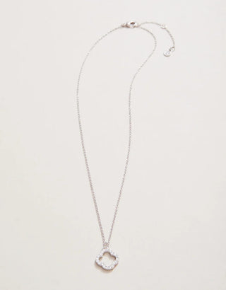 SLV Lucky One/Quatrefoil Necklace
