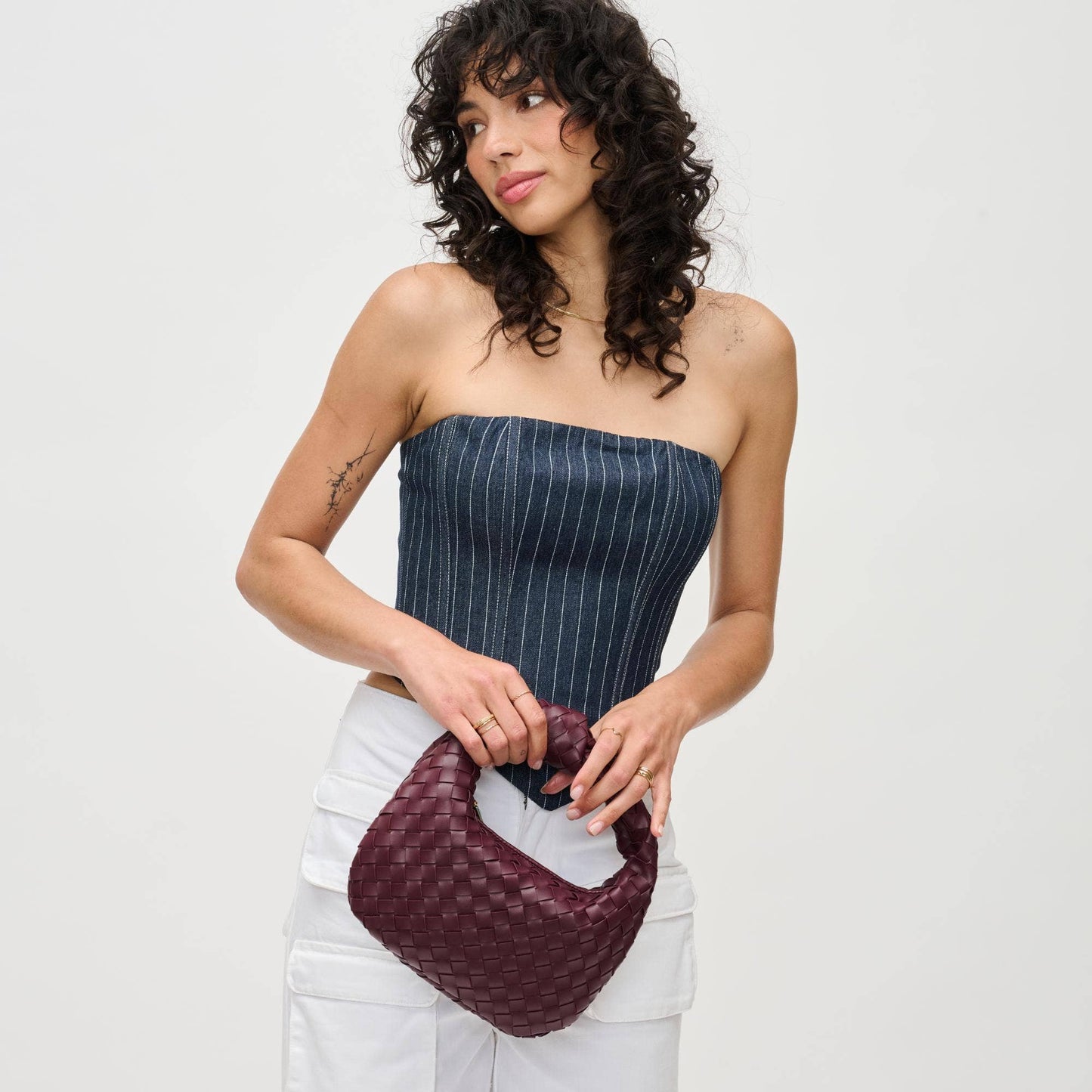 Tracy Woven Clutch