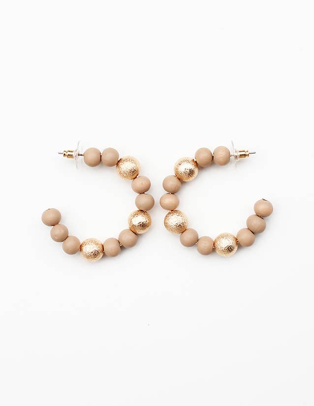 Savanna Gold Natural Earrings