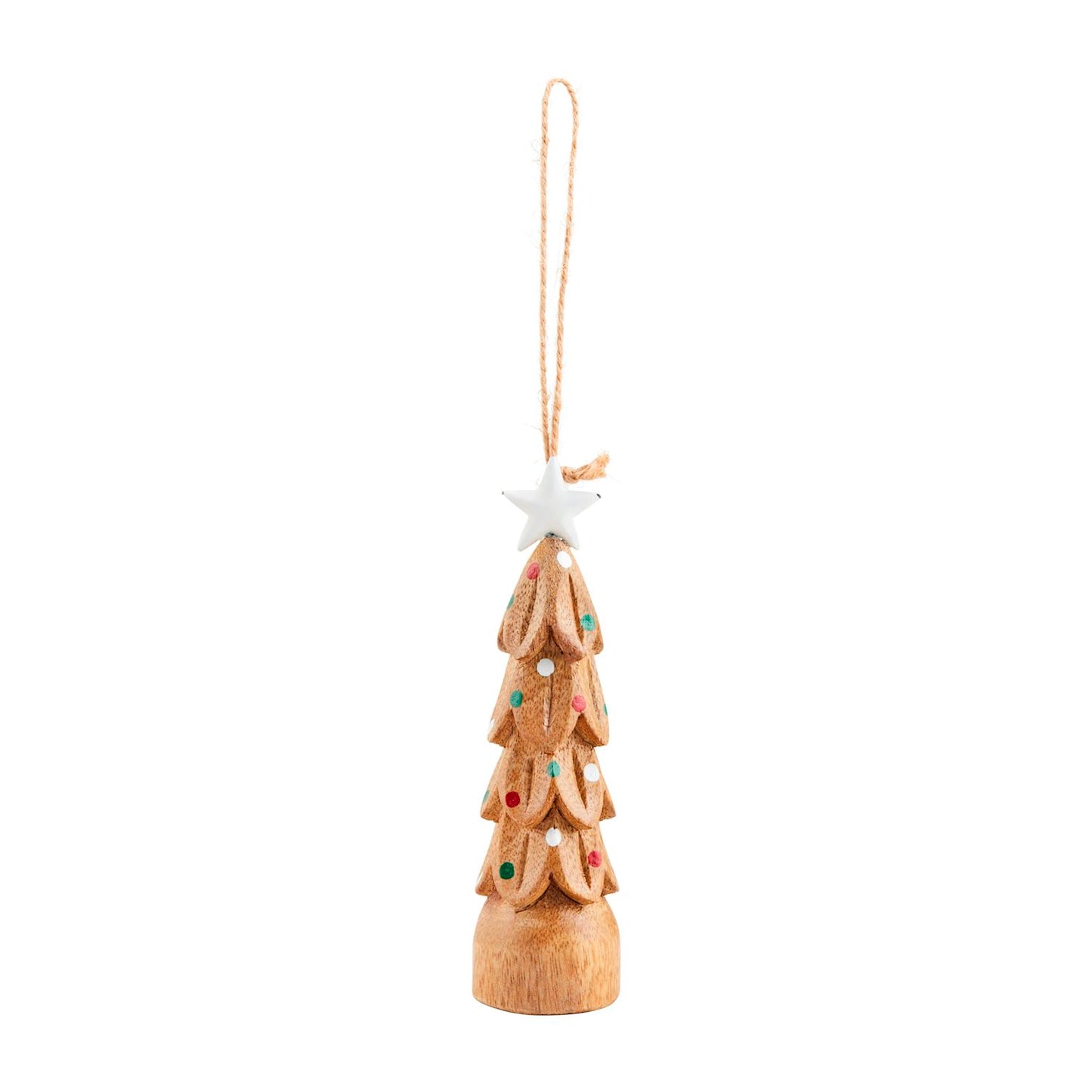 Wood Peg Ornament