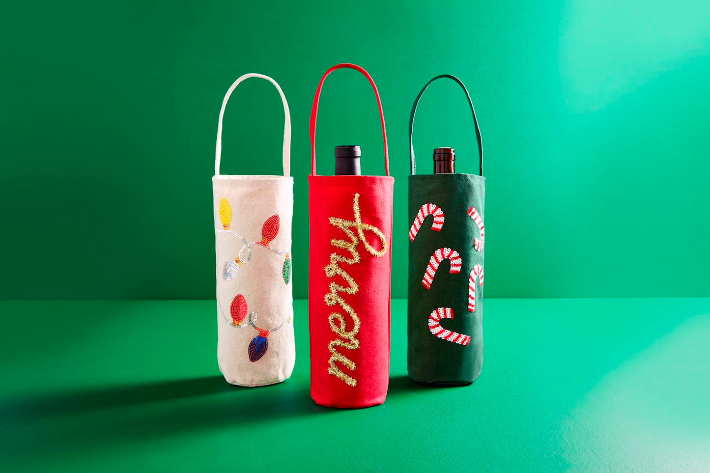 Holiday Wine Bag