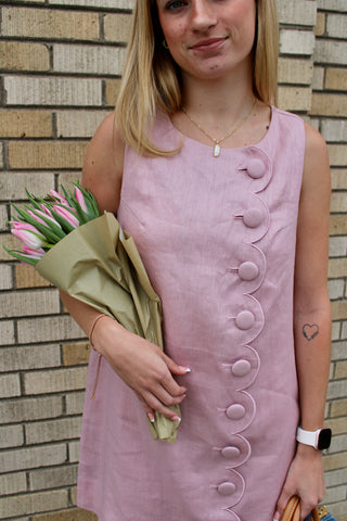 Isla Linen Mini Dress