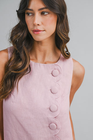 Isla Linen Mini Dress