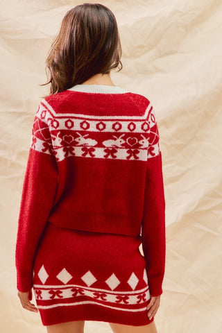 Ever After Fair Isle Knit Set