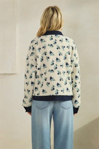 Garden Party Button-Down Coat