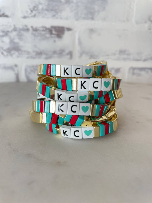 Kansas City Current Tile Bracelet