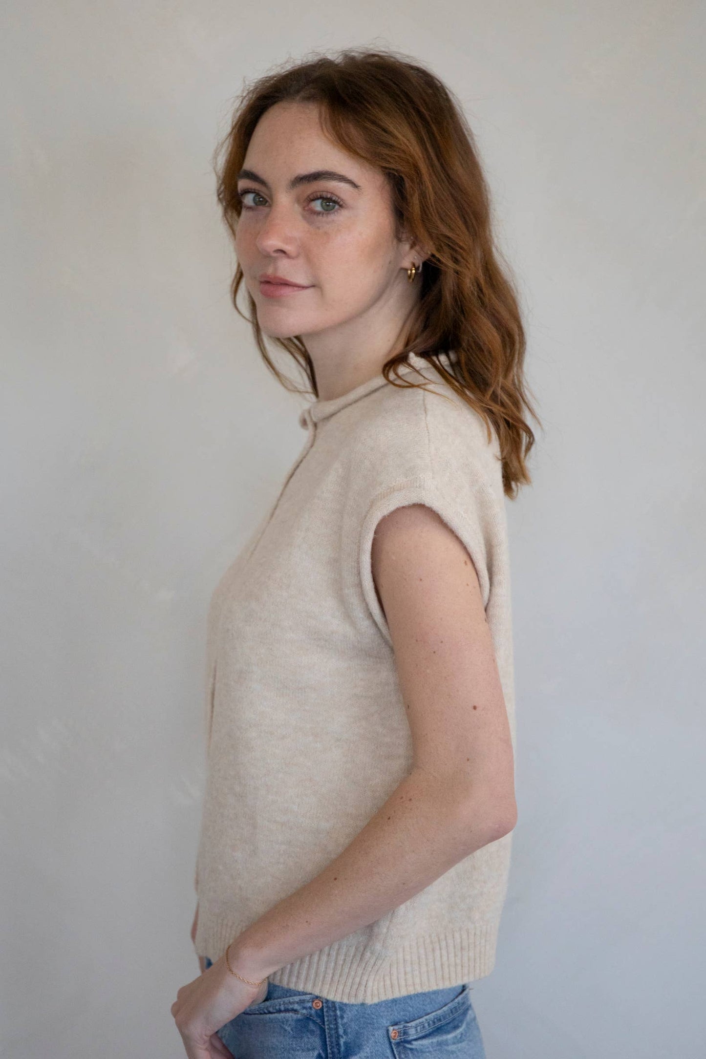 Abby Rose Piper Vest Cardigan