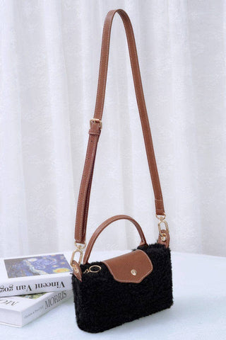 Shearling Mini Crossbody Bag