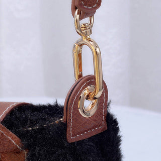 Shearling Mini Crossbody Bag