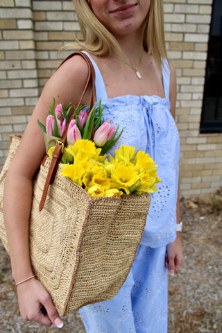 Sienna Striped Eyelet Tank