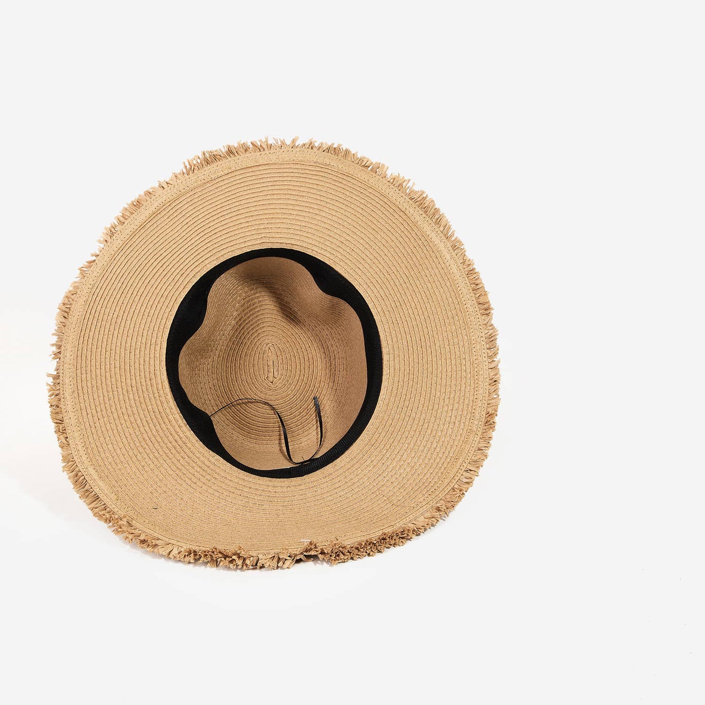 Straw Weave Floppy Brim Sun Hat