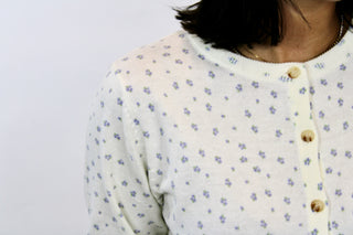Eloise Floral Sweater Cardigan