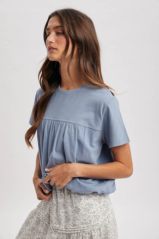 Tilly Bubble Hem Top