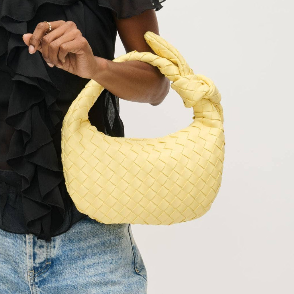 Lizbeth Woven Knot Clutch