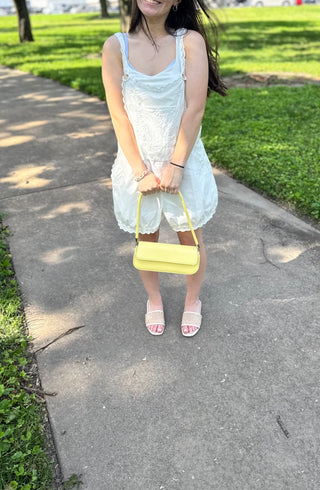 Ivory Eyelet Romper
