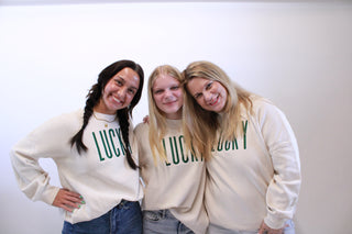 LUCKY Ribbed Pullover