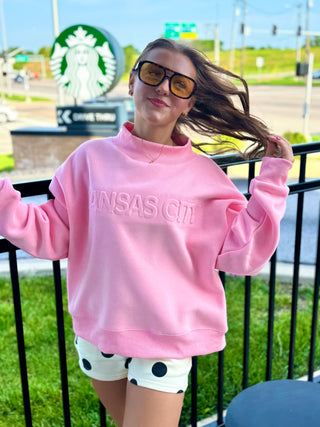 KC Summer Mock Neck