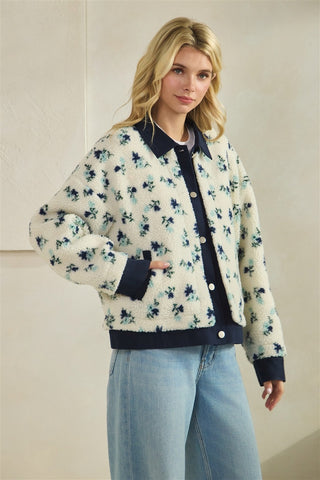 Garden Party Button-Down Coat