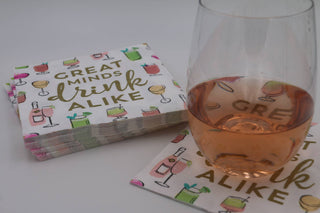 Great Minds Drink Alike Napkin - 20ct