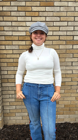 Everyday Mock Neck Top