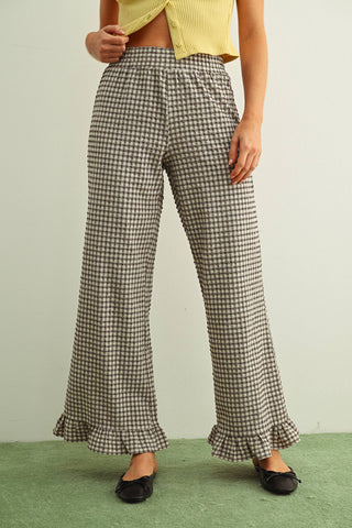 Country Kiss Gingham Pants