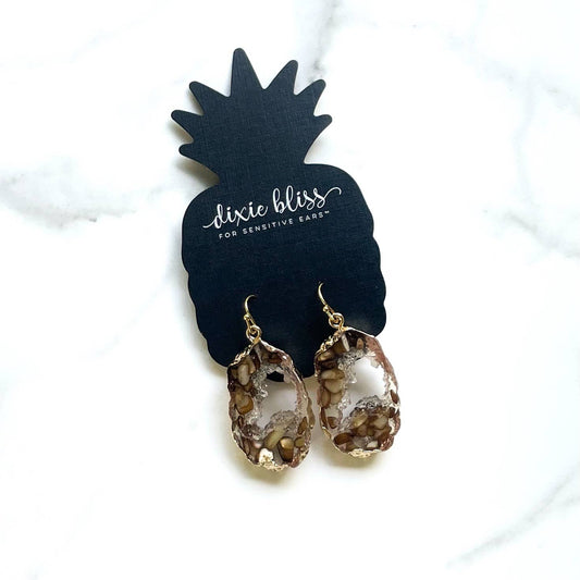 Desert Geode Earrings