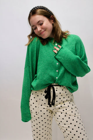 Abby Rose Kelly Green Piper Cardigan