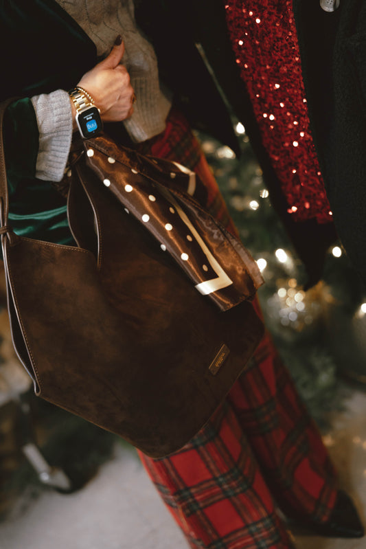 Polka Dot Print Bandana Scarf