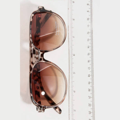 Vintage Style Gradient Aviator Sunglasses