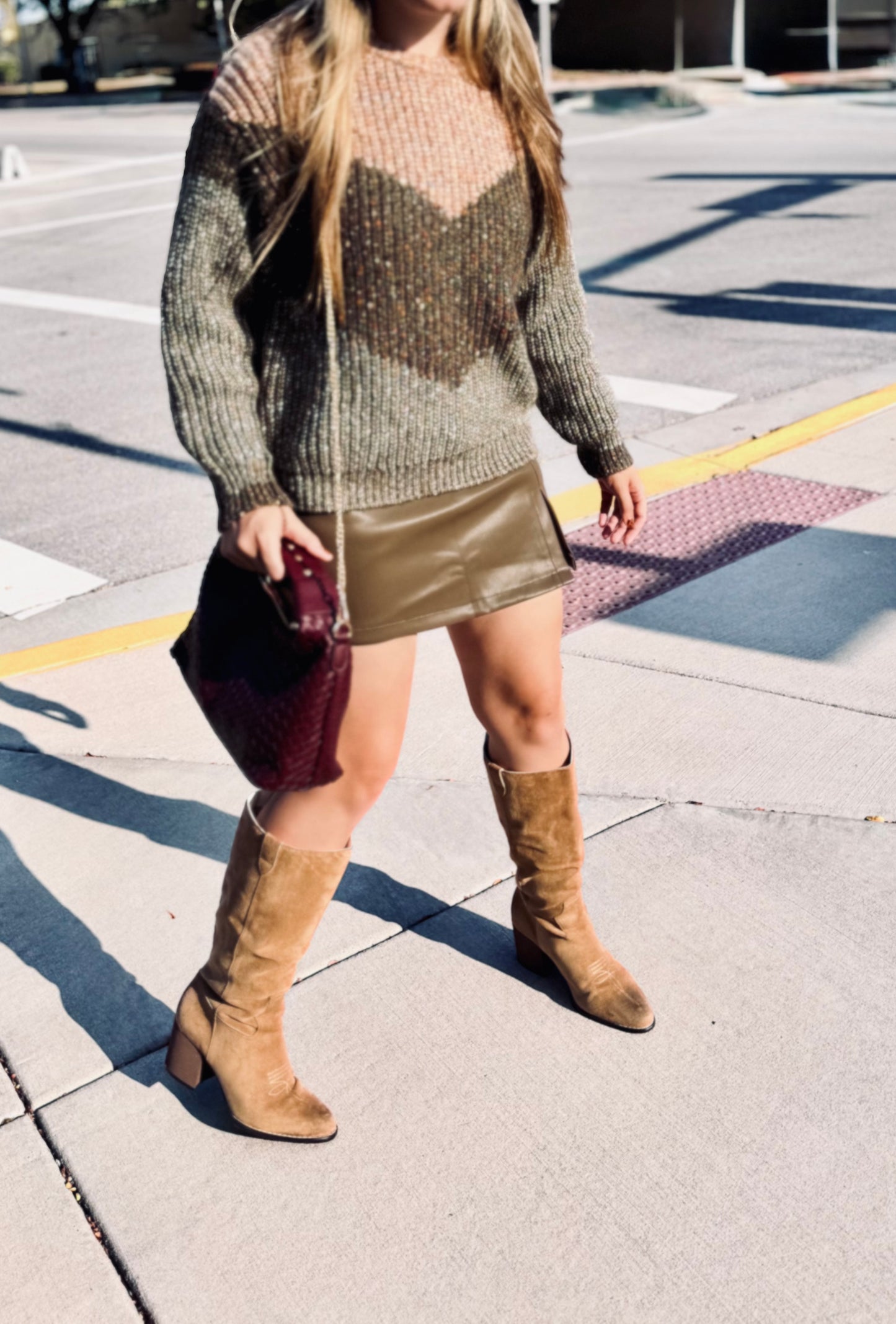 Eden Chevron Sweater