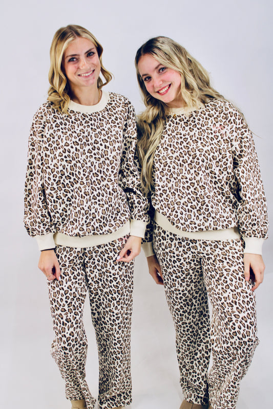 Bow Babe Leopard Set