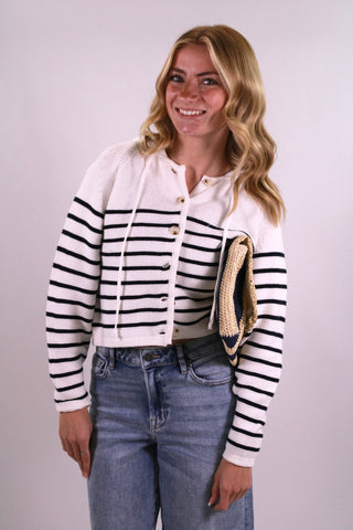 Annalora Button Up Hoodie