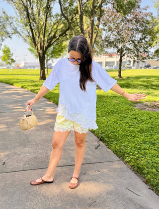 Lace & Lounge Tee