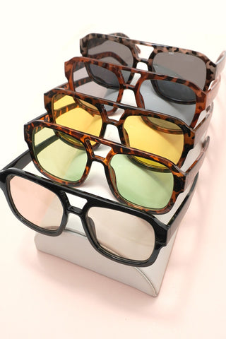 Classic Aviator Oversized Frame Sunglasses