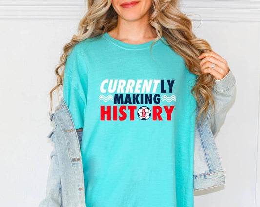 Currently Making History Tee