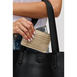 Afina - Croc Card Holder Wallet