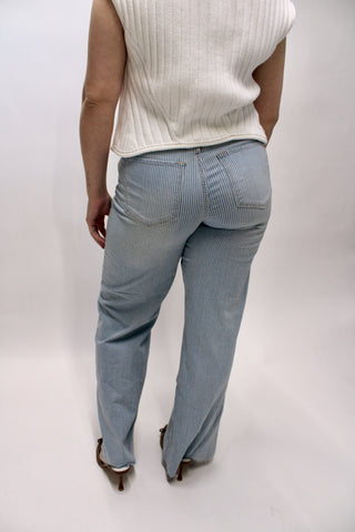 Dear John Fiona Railroad Stripe Jeans