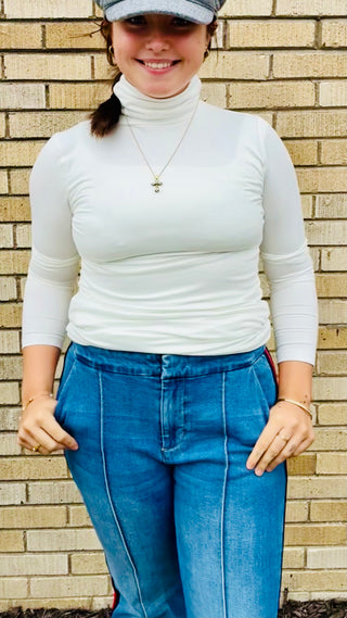 Everyday Mock Neck Top