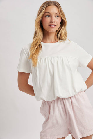 Tilly Bubble Hem Top