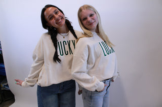 LUCKY Ribbed Pullover