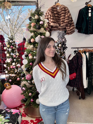 CUSTOM Chiefs Varsity Sweater