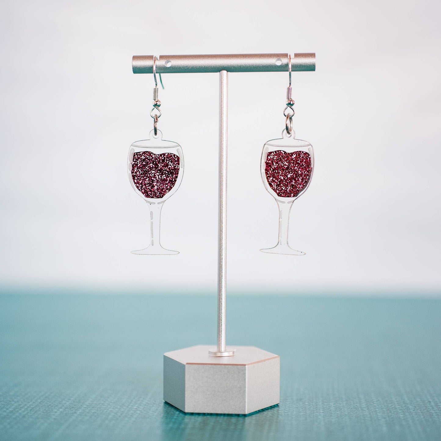 Wine Glass Earrings