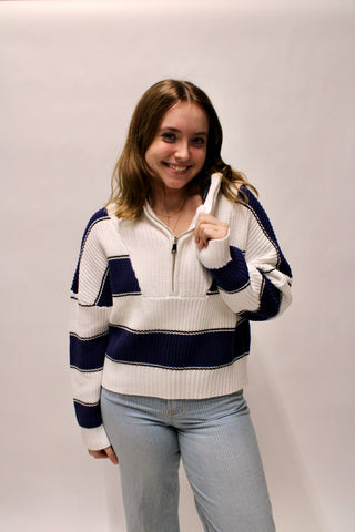 The Sloane 1/4 Zip Sweater