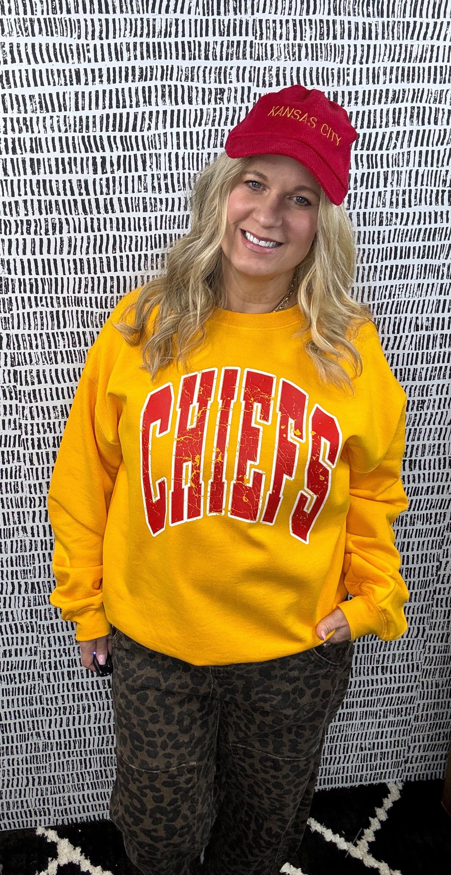 Chiefs Large Font Sweatshirt