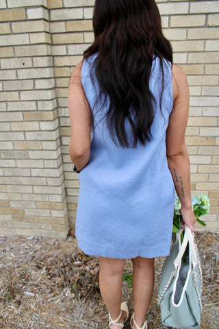 Isla Linen Mini Dress
