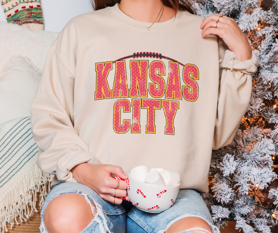 KC Football Laces Sweatshirt