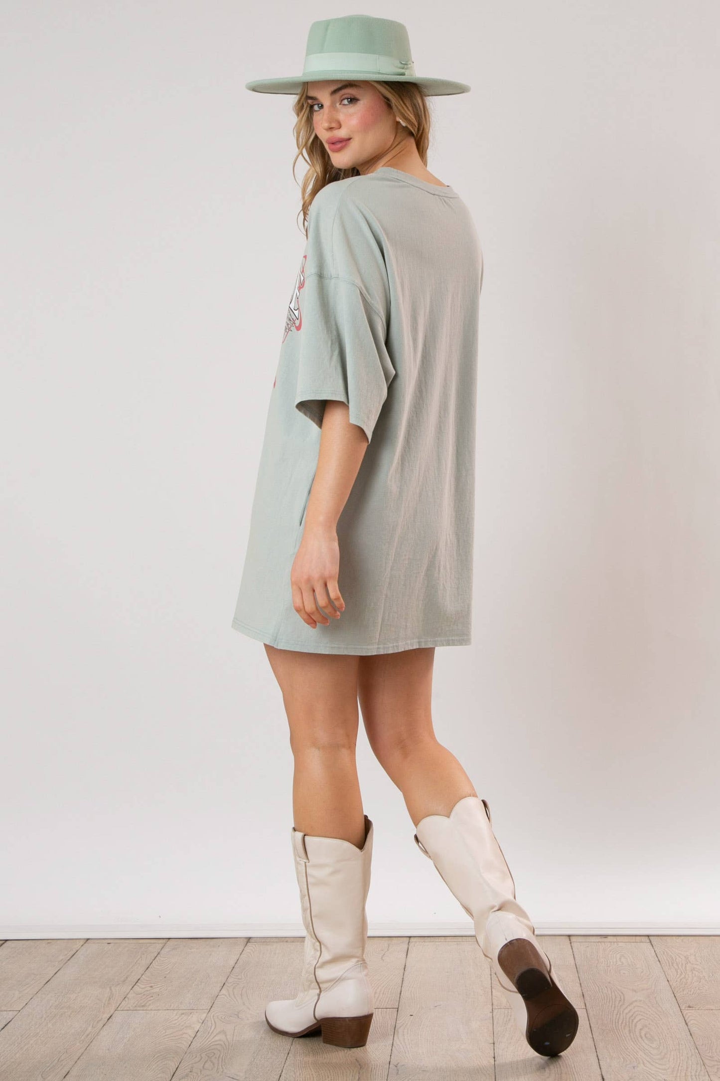 Nashville Eagle Tee Dress