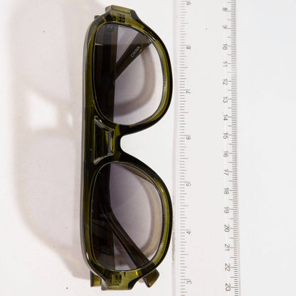 Thick Frame Aviator Sunglasses Set